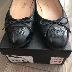 Chanel flats size 36
